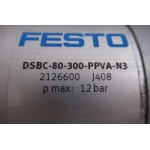  Boring 80 Slag 300 Festo DSBC-80-300-PPVA-N3. Unused.